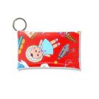 Nozomi Miyazaki illustration SUZURI storeのお人形たち ミニマルチケース Mini Clear Multipurpose Case