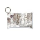 【CPPAS】Custom Pet Portrait Art Studioの マルチーズドッグ - レンガブロック背景 Mini Clear Multipurpose Case