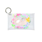 羊毛フェルトのMOFFU.（もっふ）のカワウソの美ら（ちゅら）ちゃん Mini Clear Multipurpose Case