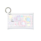 B.A.B.YのPUFF・PUFF・PARTY! / BEAR SISTERS 柄（ミニクリアマルチケース用） Mini Clear Multipurpose Case