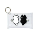 soratoの正面のわからないねこ Mini Clear Multipurpose Case