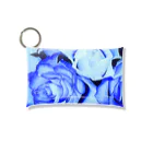 Anna’s galleryのBLUE Rose Mini Clear Multipurpose Case