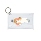 SUIMINグッズのお店のいちごアイスをあざとく運ぶねこ Mini Clear Multipurpose Case