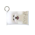 hummingbirdのビションフリーゼ　bichon frise  Mini Clear Multipurpose Case