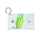 FOODZOOのHOTDOG(GREEN) Mini Clear Multipurpose Case