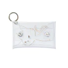 RinMのneko Mini Clear Multipurpose Case