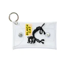 SEVEN-5-Ｇの BLACK  CAT Mini Clear Multipurpose Case