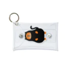Qooroの猫かぶりチャウさん　黒猫さん Mini Clear Multipurpose Case
