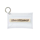 AfroのLOVE YOURSELF Mini Clear Multipurpose Case