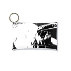 こてつのBlack &White guys Mini Clear Multipurpose Case