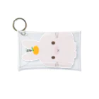 Atelier Pomme verte の鏡餅うさぎ Mini Clear Multipurpose Case