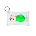 Lovecatfashionのモチ猫ちゃんクリームソーダ Mini Clear Multipurpose Case