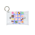 Rabbitflowerのうさクッキー夏 Mini Clear Multipurpose Case