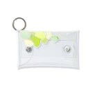 hanaの推し活ショップのlightgreen balloons Mini Clear Multipurpose Case