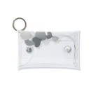 hanaの推し活ショップのblack balloons Mini Clear Multipurpose Case