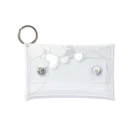 hanaの推し活ショップのwhite balloons Mini Clear Multipurpose Case