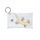 LalaHangeulのJapanese gecko(ニホンヤモリ)　英語デザイン ミニクリアマルチケース