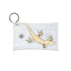 LalaHangeulのJapanese gecko(ニホンヤモリ)　英語デザイン Mini Clear Multipurpose Case