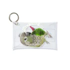 mariechan_koboの105 ウロコインコノーマル simple Mini Clear Multipurpose Case