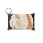 みにゆん　ねこのBathing puppy Mini Clear Multipurpose Case