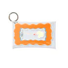 ビックリスズリ店のびっくりのび！！（シルエットにこにこ） Mini Clear Multipurpose Case