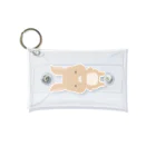 24764490の兎 Mini Clear Multipurpose Case