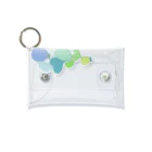 hanaの推し活ショップのblue ＆ green balloon Mini Clear Multipurpose Case