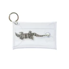 cats&reptiles cafe Odd eyeの墨(ズミ)オオトカゲグッズ。 Mini Clear Multipurpose Case