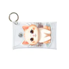 Vasetti_pressの可愛いねこ天使 Mini Clear Multipurpose Case