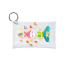 onmycolorの楽描き店のそばかすこちゃん with LOVE (小物） Mini Clear Multipurpose Case