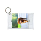 waka0129の茶色の犬 Mini Clear Multipurpose Case