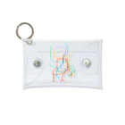 DRIPPEDの東京メトロ路線図-TOKYO METRO-東京地下鉄路線図- Mini Clear Multipurpose Case