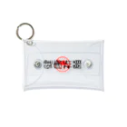 福猫商店の福猫-健康祈願- Mini Clear Multipurpose Case