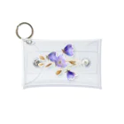 Atelier Petrichor Forestのキキョウ Chinese bellflower Mini Clear Multipurpose Case