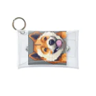 ドットドッグのドット絵の犬 Mini Clear Multipurpose Case