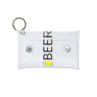 BEERのビール_ロゴ(透過) Mini Clear Multipurpose Case