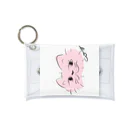 こじこじのお店のピンクのネコちゃん Mini Clear Multipurpose Case