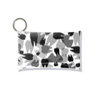 KAAK studioのTooth camo グレー Mini Clear Multipurpose Case