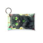 yoiyononakaの図書室の黒猫01 Mini Clear Multipurpose Case