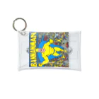 waka11の黄色のスーパーマン Mini Clear Multipurpose Case