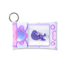 さくりゃ | オリジナルイラストグッズのマリンちゃんとゲーム機 Mini Clear Multipurpose Case