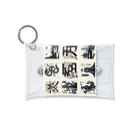 hanaKのKANJI japan Mini Clear Multipurpose Case