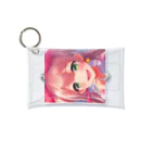 asanonnのリボン付きヘッドバンドな女の子 Mini Clear Multipurpose Case