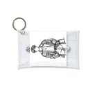 Schiele_sarieriの線画の人 Mini Clear Multipurpose Case