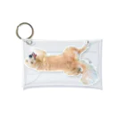 犬派のおみせのぺたんこ穂高くん Mini Clear Multipurpose Case