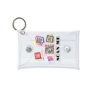 Studio L.O.LのSCAN ME いっぱいのQRコード Mini Clear Multipurpose Case