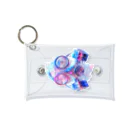 ガスマスク gasmaskのgasmask girl ロゴ Mini Clear Multipurpose Case