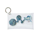 T-Art Gallery 【ART】のBubble Cat Mini Clear Multipurpose Case