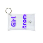 あい・まい・みぃのGirl Strong-強い女性を表す言葉 Mini Clear Multipurpose Case