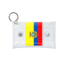 お絵かき屋さんのエクアドルの国旗 Mini Clear Multipurpose Case